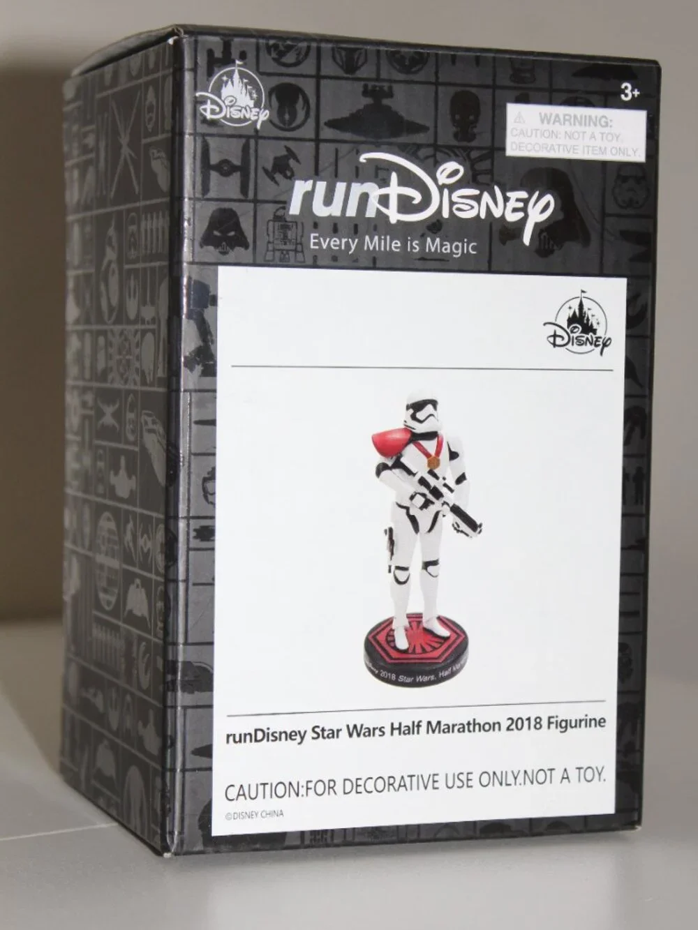 Run Disney Star Wars Half Marathon 2018 Figure Stormtrooper Action Figure New